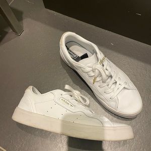 Adidas Sleek White Sneakers